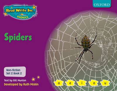 Book cover for Read Write Inc. Phonics: Non-fiction Set 2 (Purple): Spiders