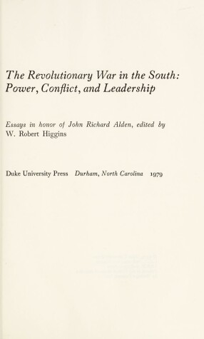 Book cover for Revolutionary War