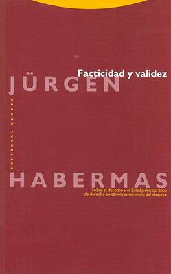 Book cover for Facticidad y Validez