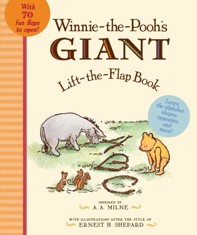 Cover of Winnie the Pooh's Giant Lift the-Flap