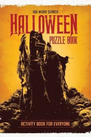 Cover of 100 Halloween Word Search Puzzle Book