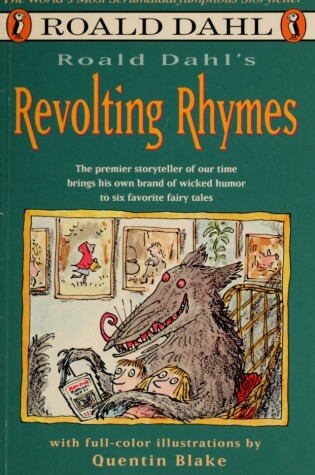 Cover of Roald Dahl's Revolting Rhymes