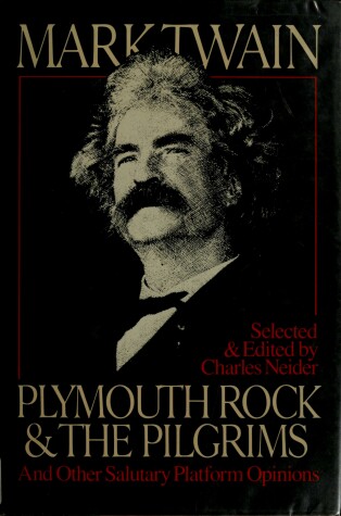 Book cover for Plymouth Rock and the Pilgrims and Other Salutary Platform Opinions