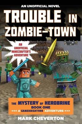 Book cover for Trouble in Zombie-town