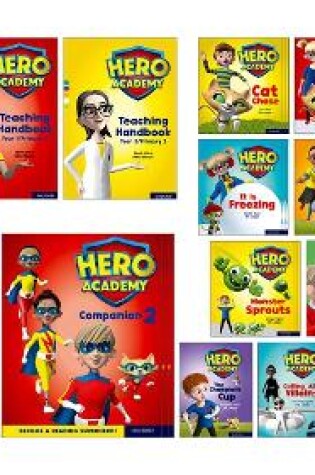 Cover of Hero Academy: Lilac-Lime+ Book Bands, Oxford Levels 1-12