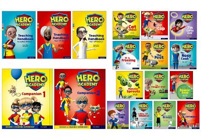 Book cover for Hero Academy: Lilac-Lime+ Book Bands, Oxford Levels 1-12