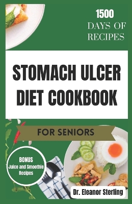 Book cover for Stomach Ulcer Diet Cookbook for Seniors