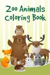 Book cover for Zoo Animals Coloring Book