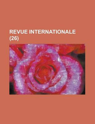 Book cover for Revue Internationale (26)