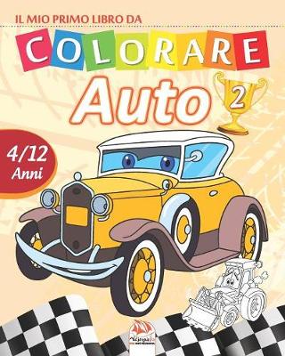 Book cover for Il mio primo libro da colorare - auto 2