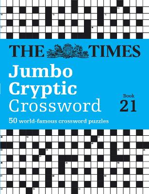 Book cover for The Times Jumbo Cryptic Crossword Book 21