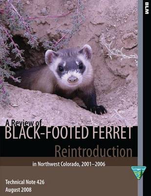 Book cover for A Review of Black- Footed Ferret Reintroduction in Northwest Colorado,2001-2006