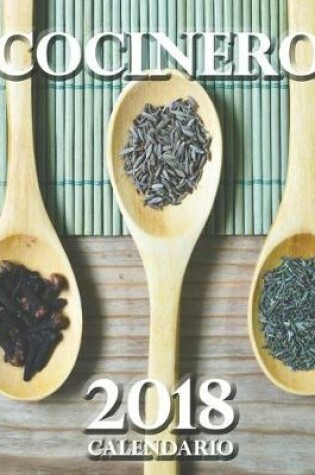 Cover of Cocinero 2018 Calendario (Edicion Espana)