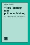 Book cover for Werte-Bildung und politische Bildung