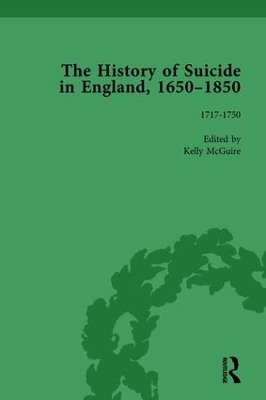 Book cover for The History of Suicide in England, 1650-1850, Part I Vol 4