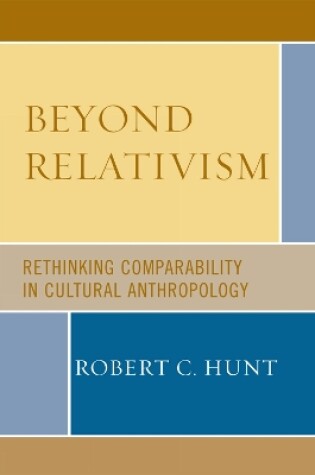 Cover of Beyond Relativism