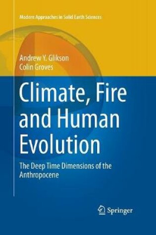 Cover of Climate, Fire and Human Evolution