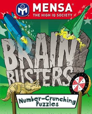 Book cover for MENSA Brain Busters - Number Crunching Puzzles