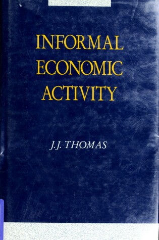 Cover of Informal Economic Activity