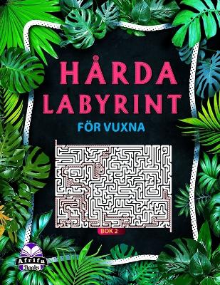 Book cover for Hårda labyrintböcker för vuxna Bok 2