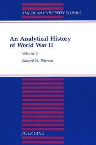 Cover of An Analytical History of World War II