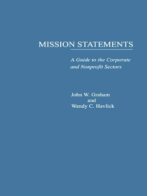Book cover for Mission Statements