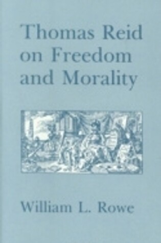 Cover of Thomas Reid on Freedom and Morality