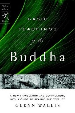 Cover of Basic Teachings of the Buddha