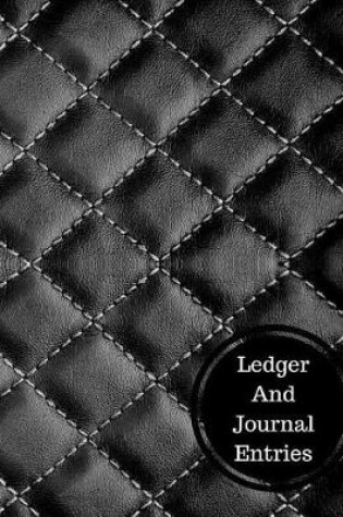 Cover of Ledger and Journal Entries
