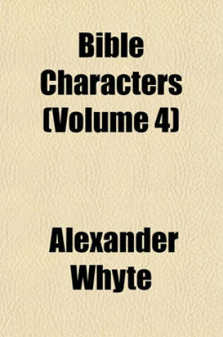 Cover of Bible Characters (Volume 4)