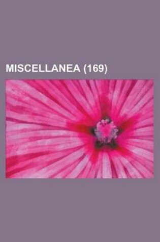 Cover of Miscellanea (169)