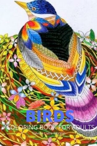 Cover of Birds Coloring Book for Adults