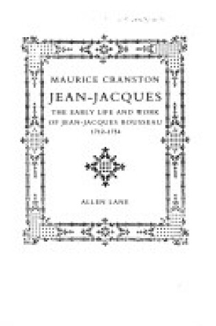 Cover of Jean-Jacques