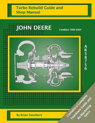 Book cover for John Deere Combine 7000 6404 AR58756