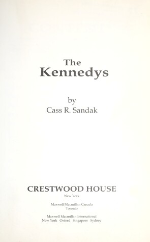 Book cover for The Kennedys