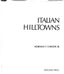Book cover for Italian Hilltowns