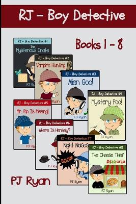 Book cover for RJ - Boy Detective Books 1-8