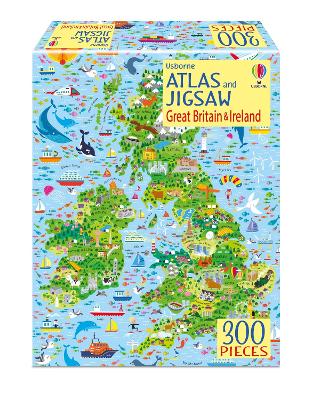 Cover of Usborne Atlas & Jigsaw Great Britain & Ireland