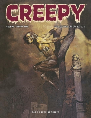 Book cover for Creepy Archives Volume 25