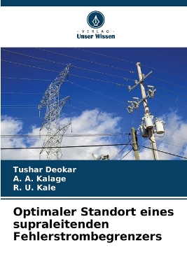 Book cover for Optimaler Standort eines supraleitenden Fehlerstrombegrenzers