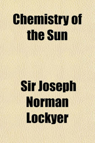 Cover of Chemistry of the Sun