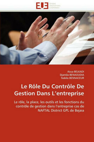 Cover of Le R le Du Contr le de Gestion Dans L Entreprise