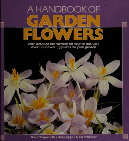 Book cover for Handbook of Garden Flowers