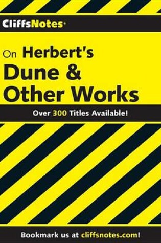 Cover of Cliffsnotes on Herbert's Dune & Other Works