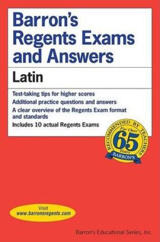 Cover of Barron's Regents Exams and Answers