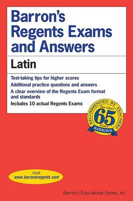 Book cover for Barron's Regents Exams and Answers