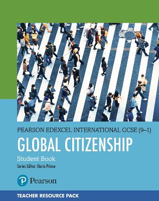 Book cover for Pearson Edexcel International GCSE Global Citizenship Teacher's Resource Pack