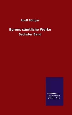 Book cover for Byrons sämtliche Werke