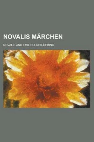 Cover of Novalis Marchen