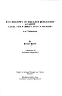 Book cover for The Trumpet of the Last Judgement Against Hegel, the Atheist and Antichrist